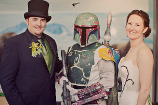 Illustration for article titled The Most Gorgeous Geek Wedding We've Ever Seen